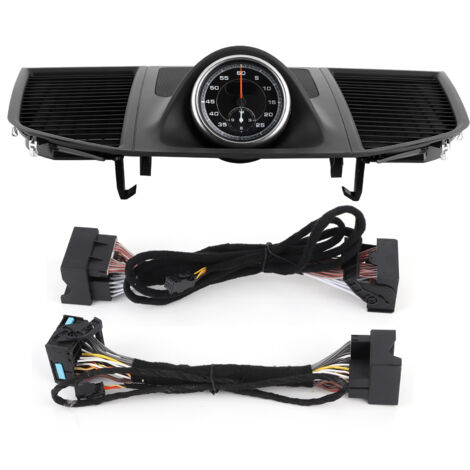 Chronomètre de couverture supérieure de tableau de bord de voiture adapté à Porsche MACAN 2014 – 2020