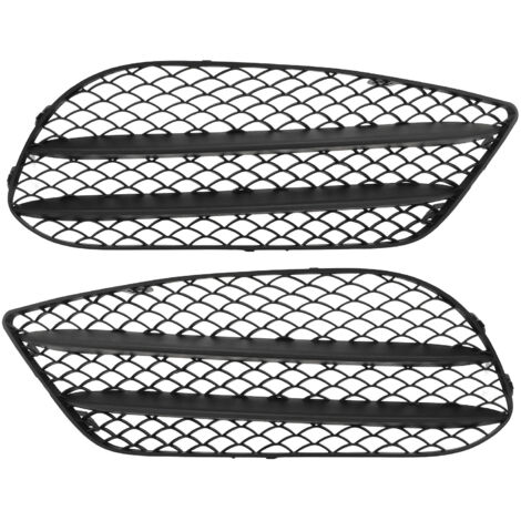 1 paire de calandre de phare antibrouillard avant noire de remplacement pour Benz classe E coupé W207 A207 C207 AMG Line 2013 à 2016 (1/5)