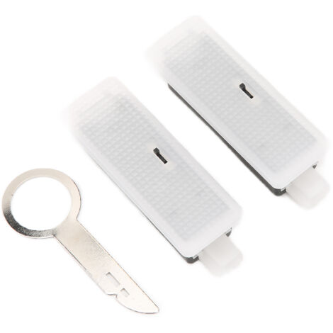 Ensemble de lampe LED pour porte de voiture, 2 pièces, trois couleurs de lumière de remplacement pour X3 X5 X6 (1/5)
