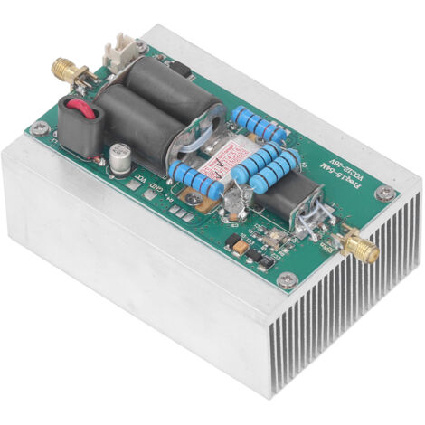 Amplificateur de puissance à ondes courtes 30W HF RF, amplificateur linéaire pour Radio amateur, connecteur femelle SMA DC12-16V 1.5-54MHz (1/5)