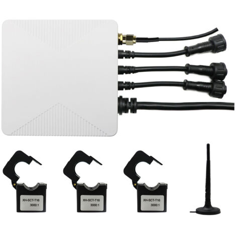 Compteur d'énergie Wifi, suivi en temps réel de la puissance intelligente avec pince 3 X 80A pour la domotique et le contrôle (1/5)
