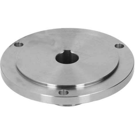 Plaque frontale de tour en acier à haute teneur en manganèse, 3 trous, 130 mm, accessoire pour K11‑130 K12‑130 K72‑130 22 mm / 0,87 pouces (1/5)