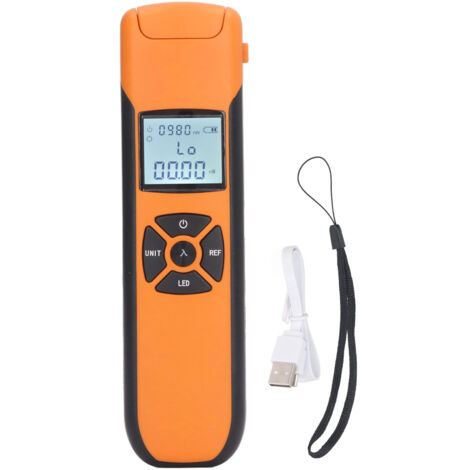 Compteur de puissance à Fiber optique, 800 à 1700 Nm, Portable, sauvegarde automatique, Mini (1/5)