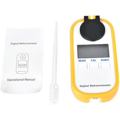 Hydromètre numérique, hydromètre à grand écran LCD simple à utiliser, conception modernisée pour bain liquide de batterie d'antigel de test en verre (1/5)