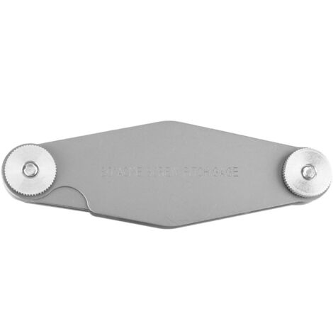 Jauge de filetage en T, outil de mesure de coupe de jauge de pas de vis Whitworth (30 degrés) (1/5)