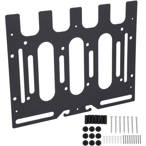 Support d'étagère mural en acier allié, support de chargeur de batterie pour DC18RC DC18RD DC18RF DC18SD (1/5)