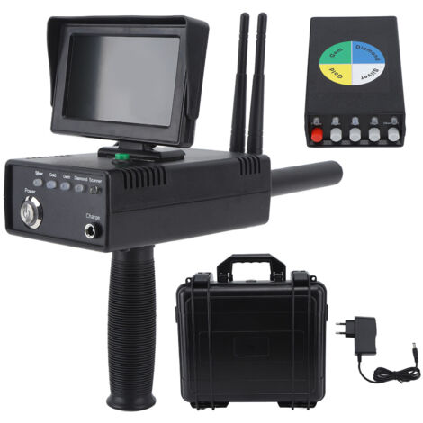 Détecteur de métaux professionnel de haute précision, Scanner d'or portable, localisateur, outil de détection (1/5)