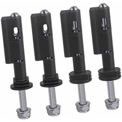 Goupille de montage de sécurité pour panneau de Traction de récupération MaxTrax MKII, ensemble de montage antivol verrouillable en acier inoxydable, 4 pièces (1/5)