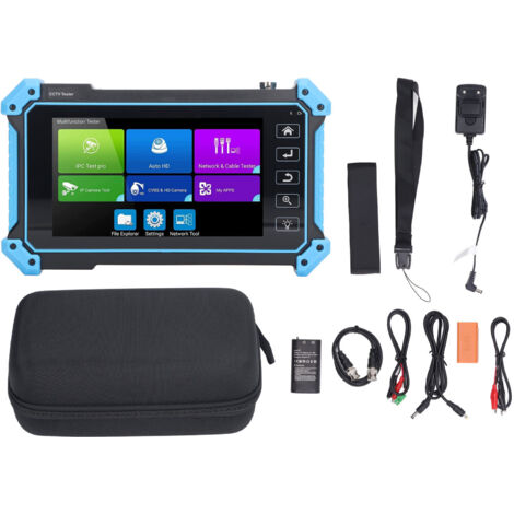 Testeur de caméra IP sécurité CCTV moniteur Coaxial outil réseau Interface multimédia haute définition entrée VGA 100-240V prise ue (1/5)