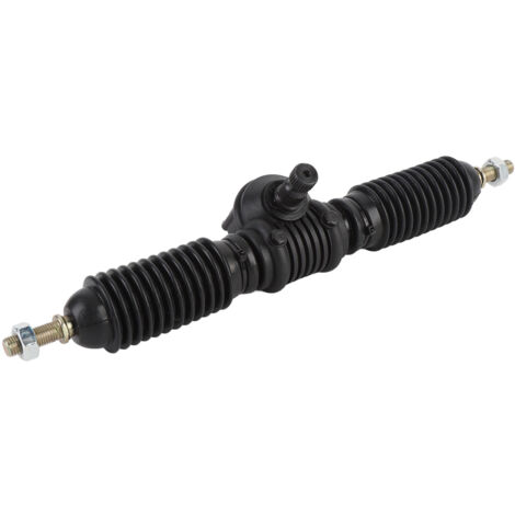 Ensemble crémaillère et pignon de direction 30T 14mm 330mm, manchon anti-poussière en alliage d'acier pour bricolage Go Kart ATV UTV Quad