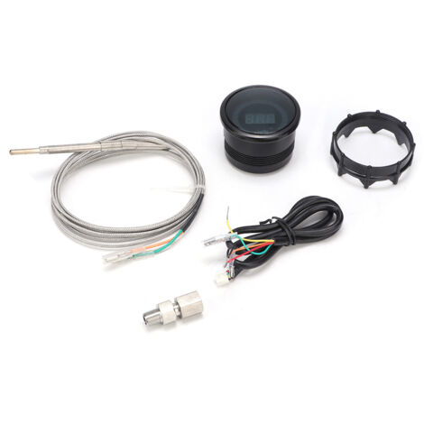 Jauge de température des gaz d'échappement, compteur de température EGT automatique 12V 20led (1/5)