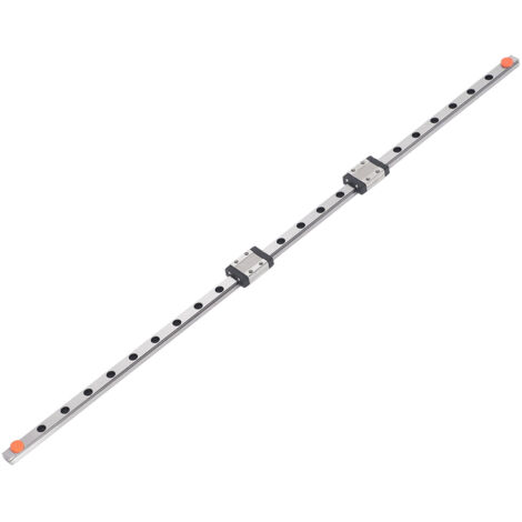 Rail de guidage linéaire MGN9 de 500mm, roulement en acier de haute précision antidérapant avec blocs MGN9C pour imprimante 3D