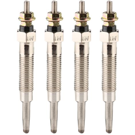 Bougies de préchauffage de chauffage diesel, bouchon en métal 4 pièces compactes pour accessoires de voiture (1/5)