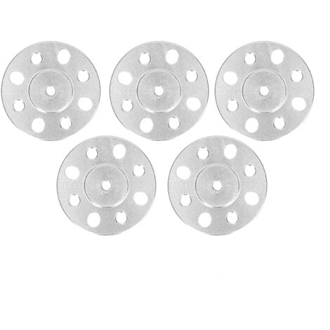 Klaxon de Servo en alliage d'aluminium, 5 pièces, haute résistance, léger, quatre trous filetés M4, moyeu cannelé à 24 dents (1/5)