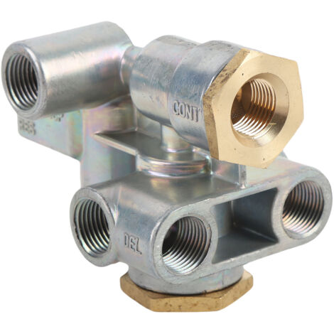Valve de commande de frein à ressort 110500, anti-fuite, sécurité améliorée pour remorque, Ports prioritaires de 3/8 pouces (1/5)