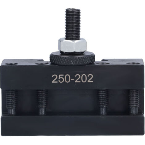 Support de tournage, fente en forme de V, outils en acier rapide pour tours CNC manuels BXA 250 – 202 (1/5)