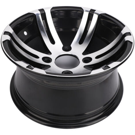 Moyeu de jante de roue de VTT de 12 pouces en alliage d'aluminium, remplacement haute résistance pour Quad Bike Go Kart chariot véhicule tout-terrain (1/5)