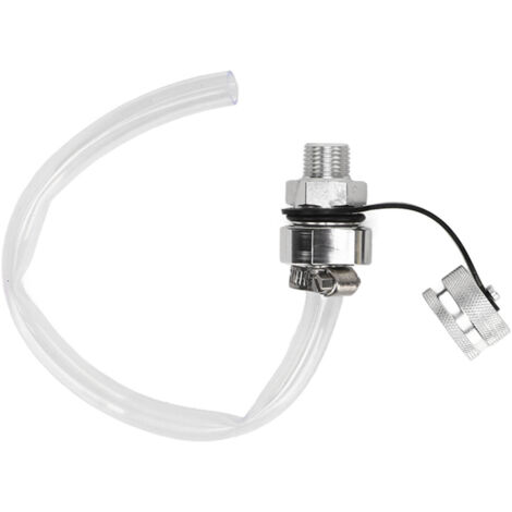 Soupape de vidange d'huile moteur M16-1.50, structure robuste à torsion rapide, opération à une touche pour les véhicules (1/5)