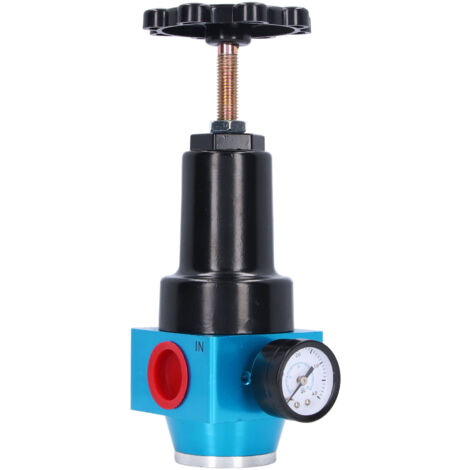 Régulateur de pression d'air, réducteur pneumatique moyen, jauge de contrôle de régulation qtyh-25 G1 (1/5)