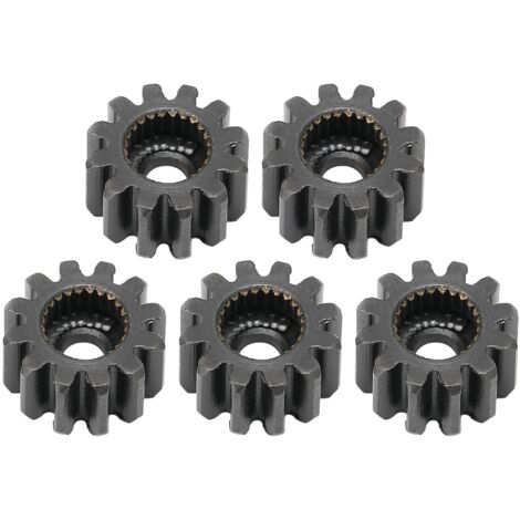 Engrenage droit de Servo en acier, pièces industrielles pratiques et durables, Module de cannelure à 24 dents internes 0.812, 5 pièces (1/5)