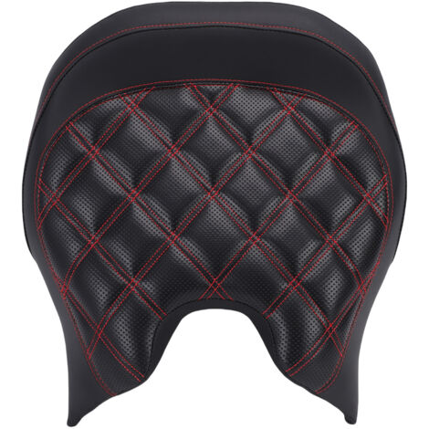 Siège conducteur 219400795 au design ergonomique avec coutures rhombiques de remplacement pour Can Am Ryker 600 900 Rally Edition Sport ACE 2019-2023 Rouge