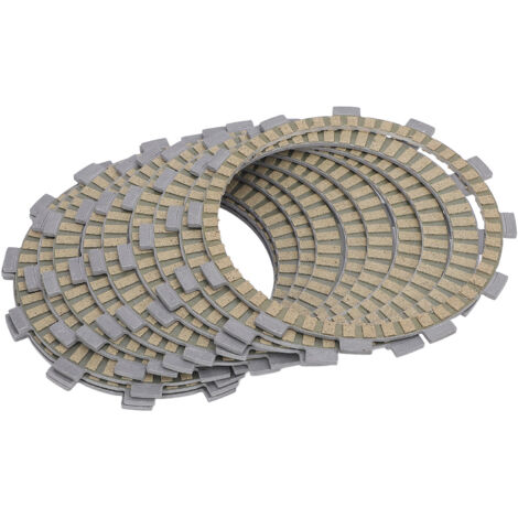 Jeu de disques de Friction d'embrayage, 11 pièces, durée de vie plus longue, transfert plus fluide, réduction des vibrations, remplacement pour Monster 696 796 795 1100 (1/5)