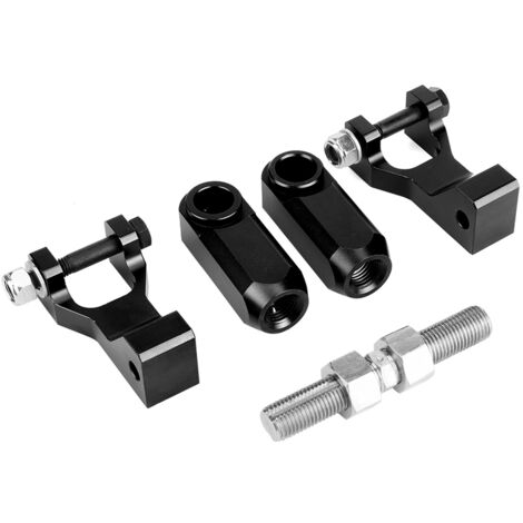 Kit d'abaissement avant et arrière réglable pour ATV, compatible avec Yamaha Raptor 350 660 700, noir (1/5)