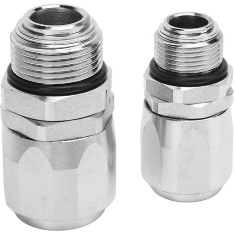 Connecteur pivotant pour tuyau de carburant, métal rotatif à 32mm, performance d'étanchéité améliorée à 360 ° pour diamètre extérieur de 34mm et 37mm, automobile (1/5)