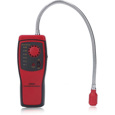Détecteur de gaz Combustible, alarme, testeur de fuite Portable universel pour usines et Garages (1/5)