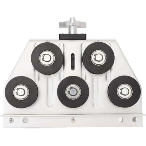 Redresseur de tuyau de conduite de carburant de frein réglable en alliage d'aluminium pour tuyaux en acier inoxydable et cuivre de 3/16 pouces à 1/2 pouces de diamètre (1/5)