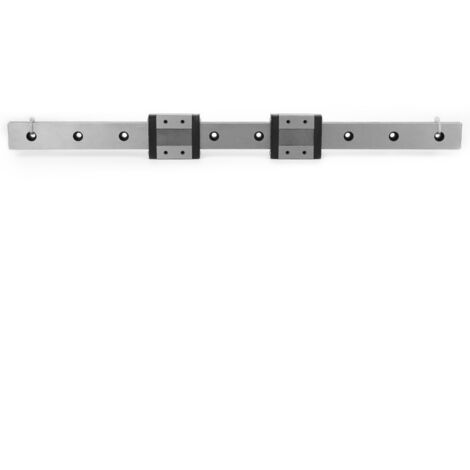 Rail de guidage linéaire Miniature LMLF24B-400-2R, 2 pièces, bloc coulissant de 24mm de largeur (1/5)