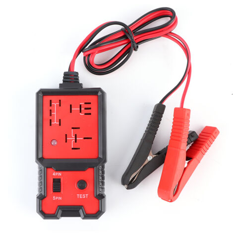 Testeur de relais électronique 12V, vérificateur de batterie automobile professionnel, outil de Diagnostic automatique (1/5)