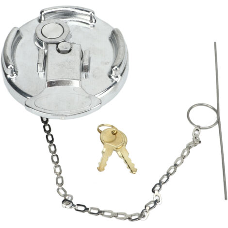Bouchon de réservoir de carburant verrouillable 600212 de remplacement pour Peterbilt 330 335 337 340 348 357 359 362 365 367 377, col de 4 pouces de diamètre (1/5)