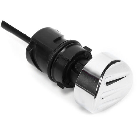 Bouchon de réservoir de jauge d'huile chromé pour moto, bouchon de remplacement adapté pour XL883 XL1200 (1/5)