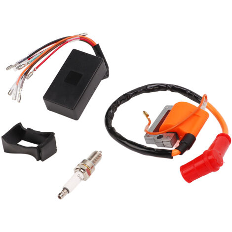 Kit de bobine d'allumage 355-82310, module moteur avec boîte CDI, bougie d'allumage pour chariot de voiture de golf G1 1979-1986 (1/5)
