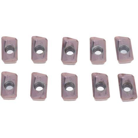 10 pièces Inserts tournants lames d'outils CNC en carbure finition de tour avec revêtement (APMT1135PDER-M2) (1/5)
