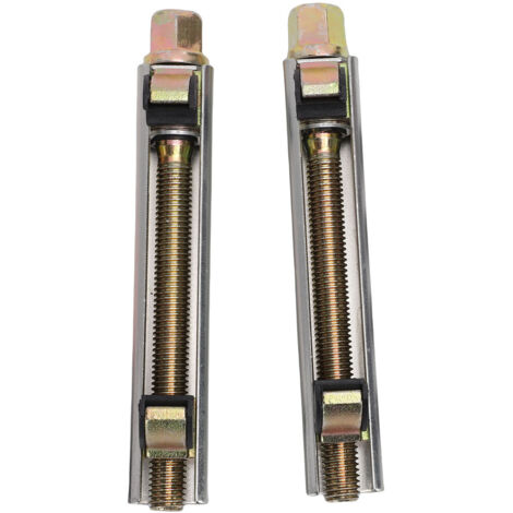 Outil de compresseur de ressort hélicoïdal de moto, Compression de choc réglable de 20 à 100mm pour moto UTV ATV (1/5)