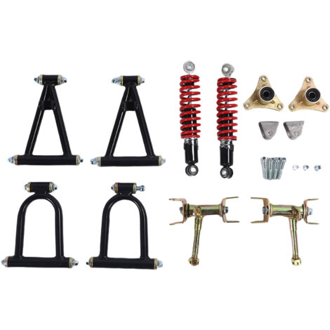 Kit de bras de Suspension avant, haute résistance, stabilité améliorée, confort, bras oscillant supérieur et inférieur, pour ATV, Quad, Go Kart