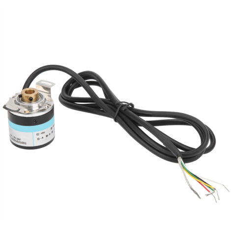 ABZ encodeur incrémental 3 phases 6mm demi arbre creux moteur réducteur équipements DC524V (C38S6G5-1000Z-G24N) (1/5)