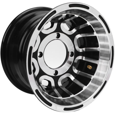 Jante de roue de VTT 8 pouces, 4 trous en alliage d'aluminium, aspect élégant, performances améliorées, Go Kart pour Quad, vélo, voiturette de Golf (1/5)