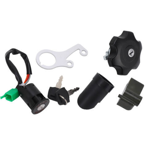 Ensemble de verrouillage de bouchon de gaz, interrupteur à clé de contact, remplacement 37000 29820 pour DRZ400S DRZ400SM (1/5)