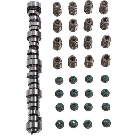 Kit d'arbre à cames pour camion BTR32430090, ressort de soupape Turbo en métal avec joints de capuchon pour moteurs 4,8l 5,3l 6,0l 6,2l (1/5)