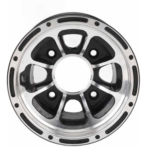 Roue de VTT de 8 pouces, jante en alliage d'aluminium d'aspect sportif haute résistance pour quad, Go Kart, chariot de golf Largeur avant: env. 142 mm / 5,6 pouces (1/5)