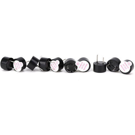 Lot de 10 buzzers actifs d'alarme à courant continu 3 V, 9 x 6 mm et 9 x 5,5 mm (1/5)