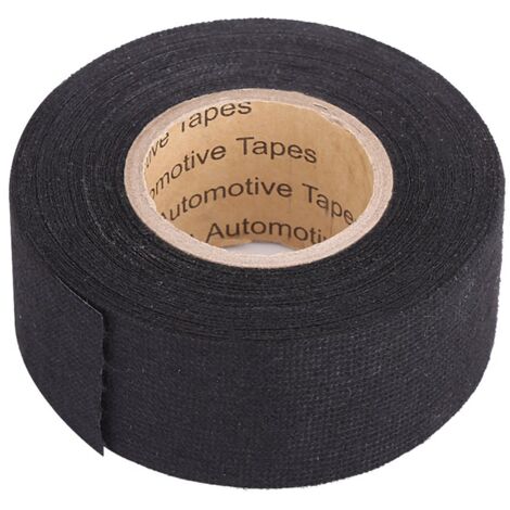 Bande adhésive polyvalente pour faisceau de cables automobile, 32mm x 11,5 m, Anti-grincement, feutre, hochet (1/5)