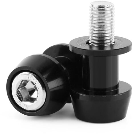 Moto CNC en alliage d'aluminium bras oscillant bobine curseurs support bras oscillant bobines (10 mm, noir) (1/5)