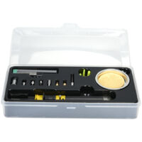 Kit de torche de soudage portable sans fil, fer à souder au gaz butane, allumage 12 en 1 (jaune)