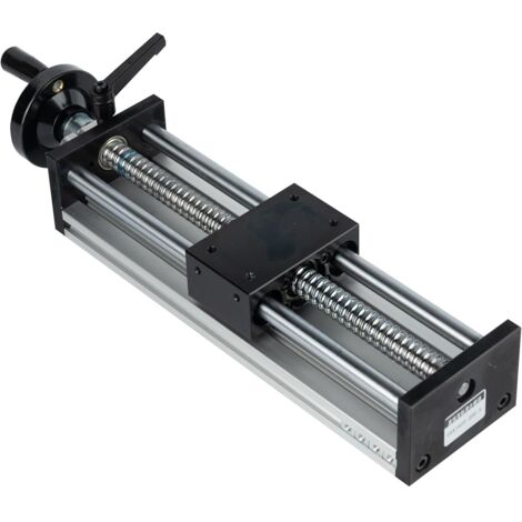 Table Coulissante Manuelle, Course de 200 mm Double axe Optique, Guide Rail Linéaire avec Volant, Linéaires Glissière, Plate-forme de Guidage pour Automatisation non Standard, Fraiseuse CNC