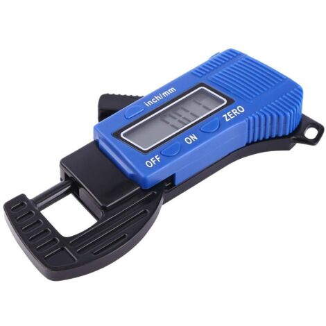 0 12mm 0 01mm 0 0005 pouces Micromètre Électronique Précis Cadran Numérique Jauge D'épaisseur Étrier Mètre Largeur Mesurer Outils avec Écran LCD(Batterie non incluse)