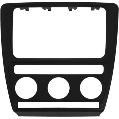 Cadre Radio Convient pour Skoda Octavia 2004-2010 Cadre de façade d'autoradio 2 DIN GPS Panneau de Remplacement Accessoires de Voiture Façade Cadre de Radio